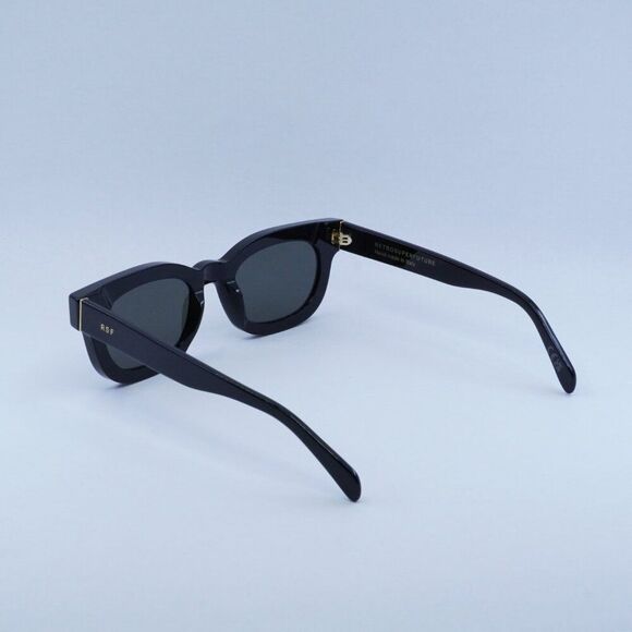 🕶️ New RetroSuperFuture SEMPRE BLACK DEJ Sunglasses - Black Frame - Picture 5 of 10